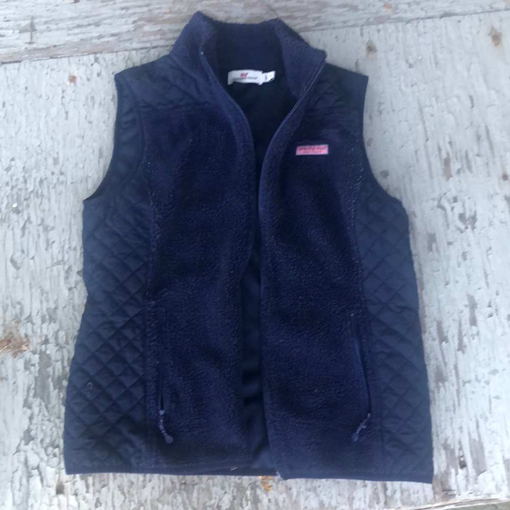 Vineyard vines blue vest